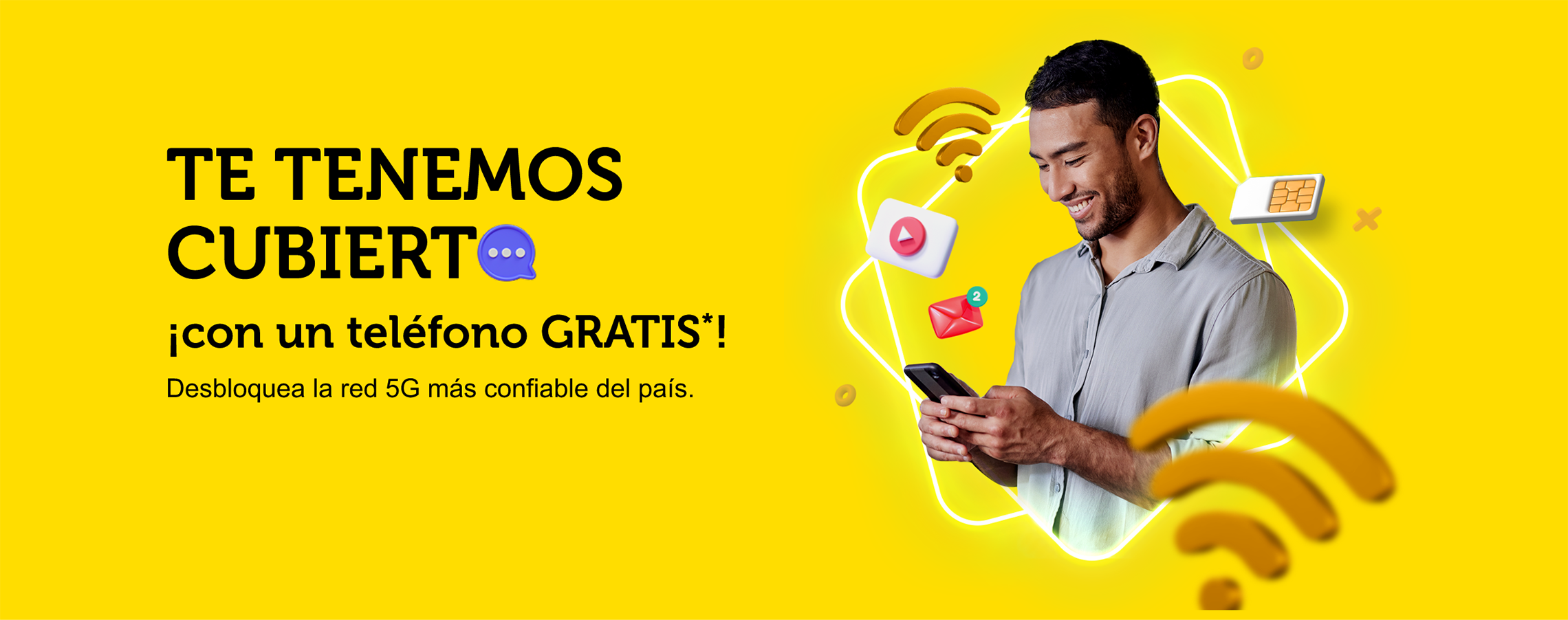 TE TENEMOS CUBIERT !con un telefono GRATIS*!