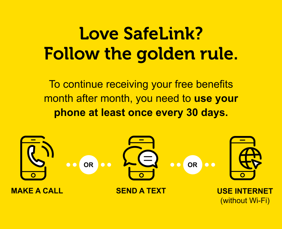 Love SafeLink? Follow the golden rule.